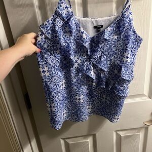 express Patterned Women's Top m tank cami boho